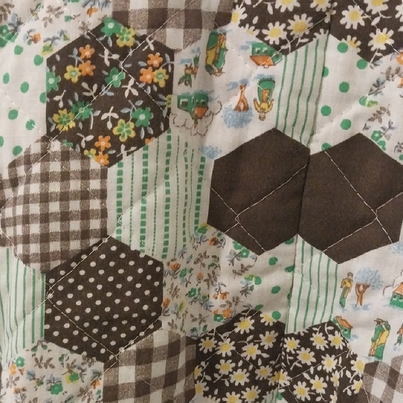 Handmade Vintage Quilt Dress - Picture 12 of 14